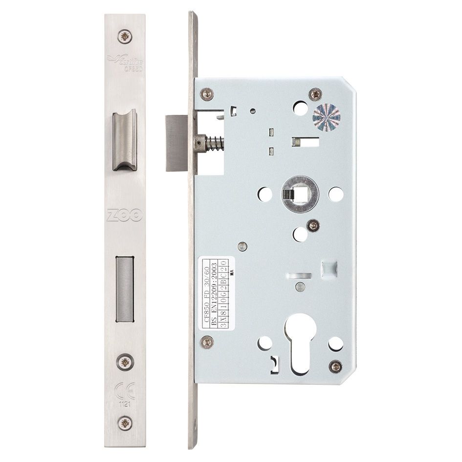 Zoo Hardware European DIN Square Cylinder Sashlock