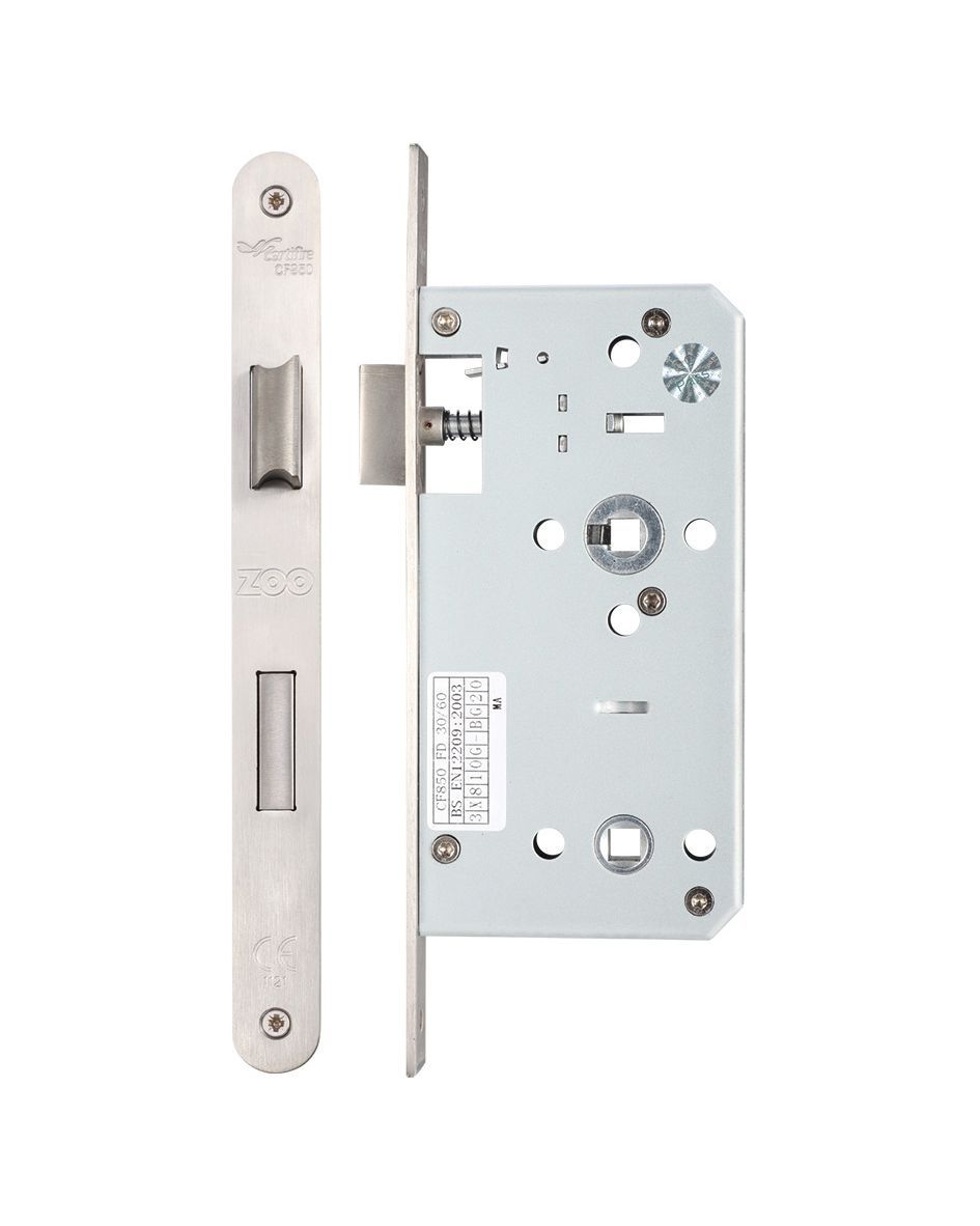 Zoo Hardware European DIN Radius Bathlock