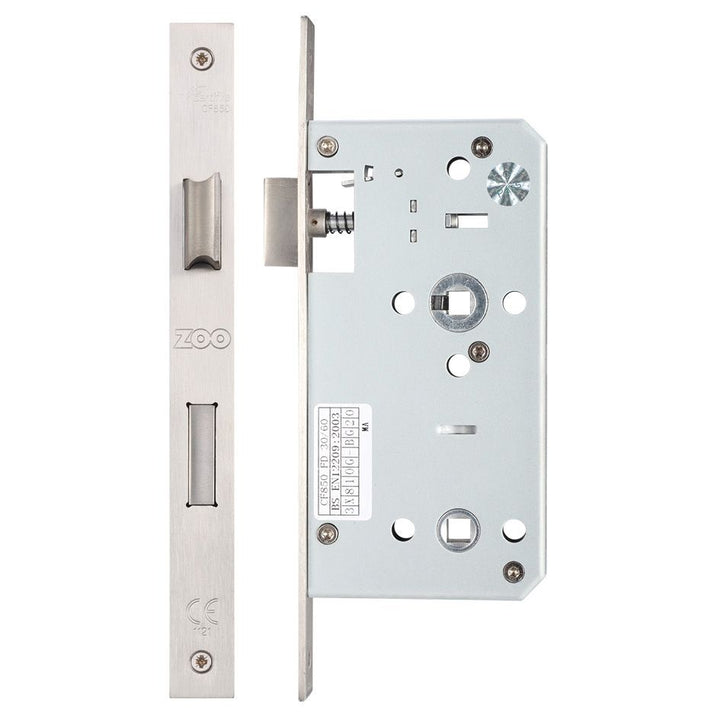 Zoo Hardware European DIN Square Bathlock