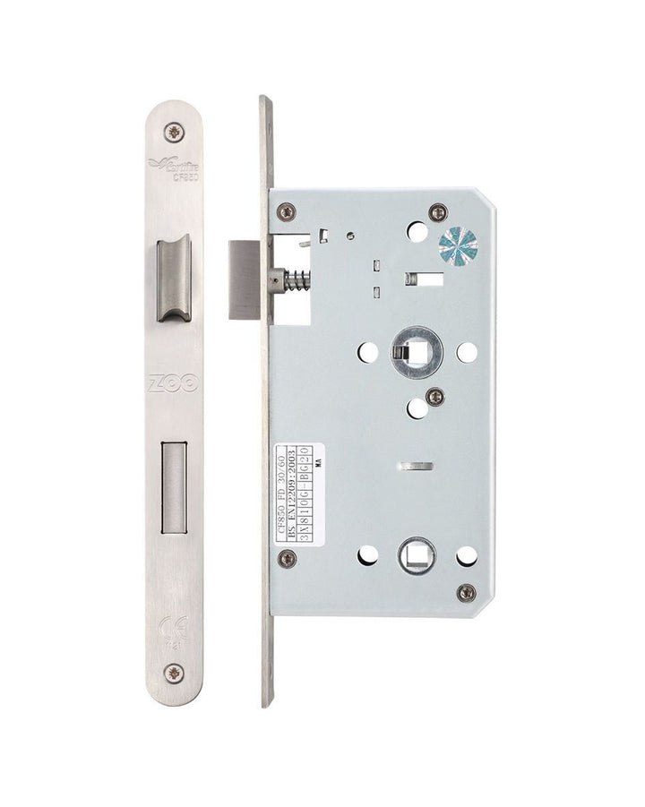 Zoo Hardware European DIN Radius Bathlock