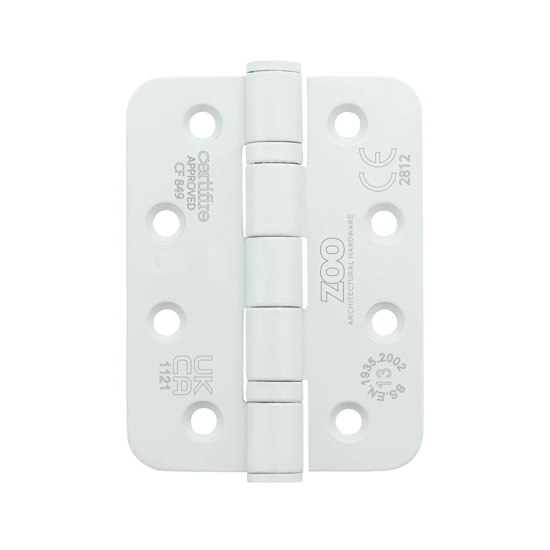 ZOO Hardware Heavy Duty Radius Ball Bearing 100 x 76mm Hinges - Grade 13