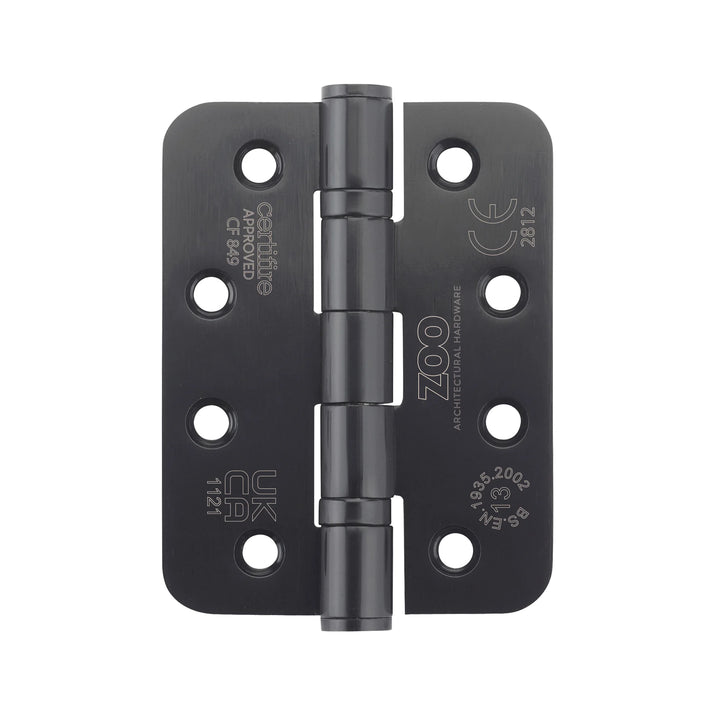 ZOO Hardware Heavy Duty Radius Ball Bearing 100 x 76mm Hinges - Grade 13