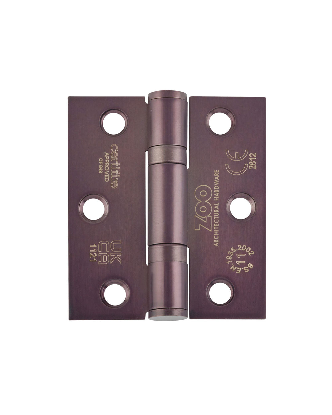 Zoo Hardware Ball Bearing 76 x 67mm Hinge - Grade 11