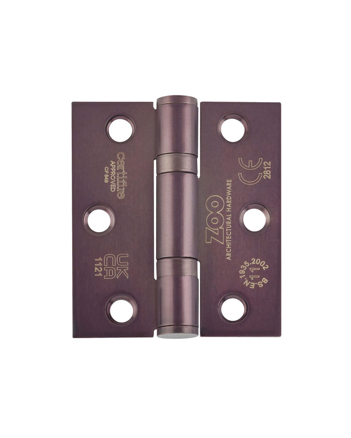 Zoo Hardware Ball Bearing 76 x 67mm Hinge - Grade 11