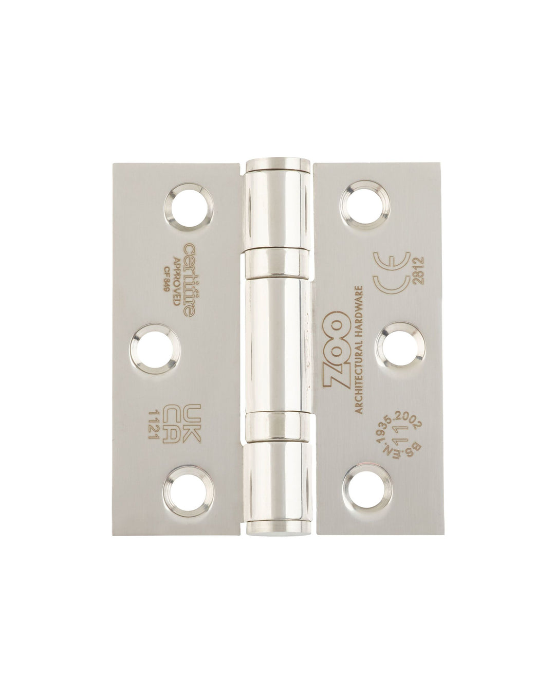 Zoo Hardware Ball Bearing 76 x 67mm Hinge - Grade 11