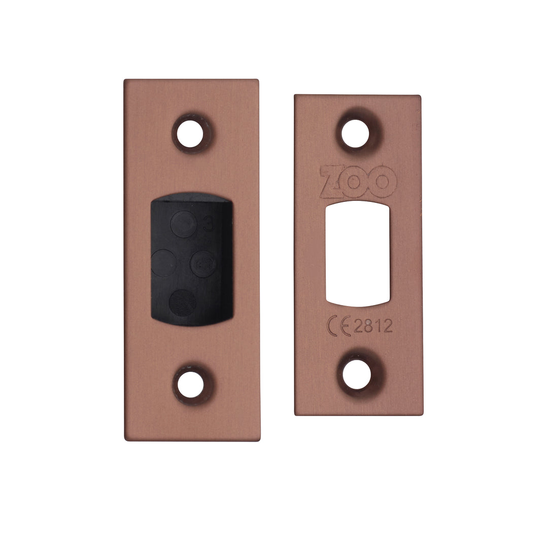 Zoo Hardware ZTDA76 3" Square Tubular Deadbolt - 56/76mm