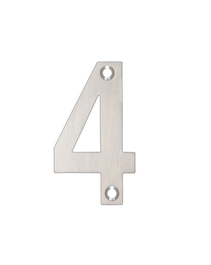 Zoo Hardware 75mm Stainless Steel Numbers