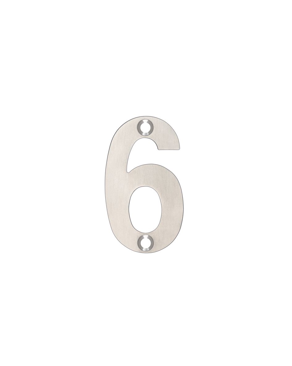 Zoo Hardware 50mm Stainless Steel Numbers