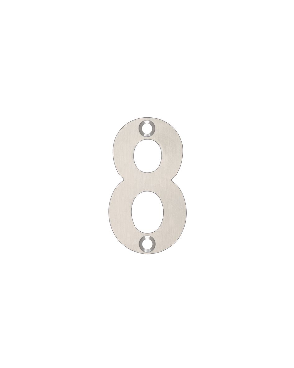 Zoo Hardware 50mm Stainless Steel Numbers