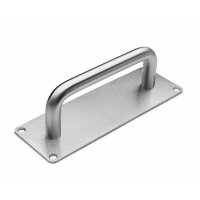 dline hardware pull handles on rectangular back plate